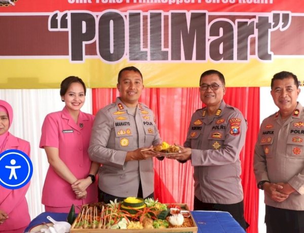 Hadir Dengan Wajah Baru Pollmart Polres Kediri Kembali Beroperasi