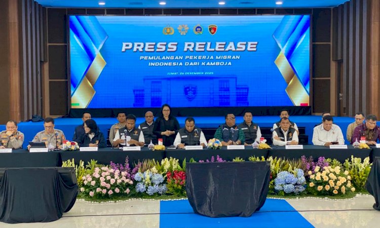 Bareskrim Polri Pulangkan 9 Pekerja Migran Korban TPPO dari Kamboja
