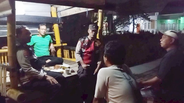 Jaga Bhakti Warga  Bersama Polsek Sukodono, Perkuat Keamanan Lingkungan
