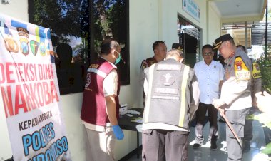 Polres-Bondowoso-Laksanakan-Test-Urine-Setiap-Personel,-Upaya-Penguatan-Pengawasan-Internal