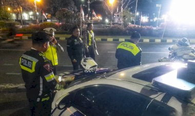 Polresta-Malang-Kota-Siagakan-Personel-untuk-Kamseltibcarlantas-di-Libur-Panjang-Maulid-Nabi