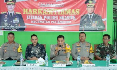 Cooling-System-Pasca-Pilkada,-Polres-Nganjuk-Gelar-Silaturahmi-Kamtibmas