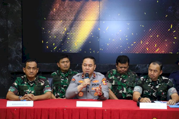 Polri dan TNI Tegaskan Sinergi Pulihkan Keamanan Pasca Demo
